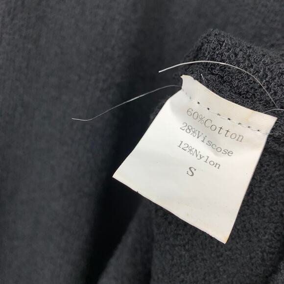 Unbranded Split Side Sweater Vest Tank Top Womens Size Small Black - Picture 6 of 6